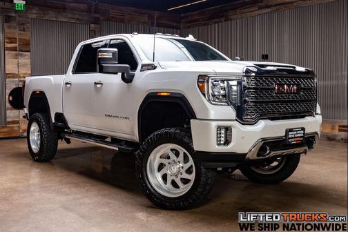 White Frost Tricoat 2021 GMC Sierra 2500 Denali