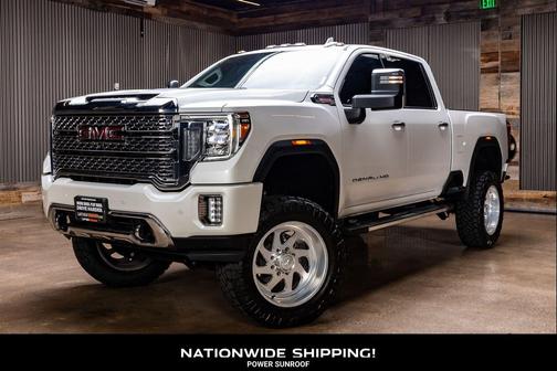 White Frost Tricoat 2021 GMC Sierra 2500 Denali
