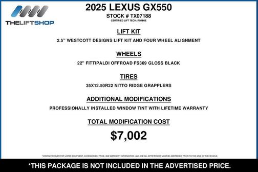 2025 Lexus GX 550 550 Premium