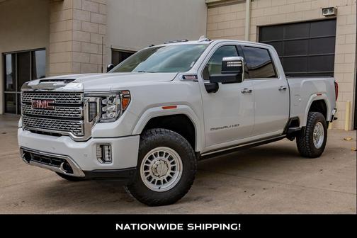 White Frost Tricoat 2021 GMC Sierra 3500 Denali