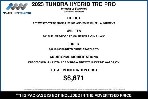 2023 Toyota Tundra Hybrid TRD Pro