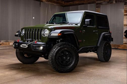 Sarge Green Clearcoat 2021 Jeep Wrangler Rubicon