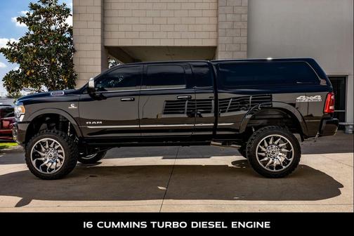 Diamond Black Crystal Pearlcoat 2021 RAM 2500 Limited Mega Cab 4x4 6'4' Box