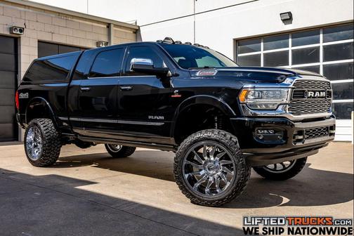 Diamond Black Crystal Pearlcoat 2021 RAM 2500 Limited Mega Cab 4x4 6'4' Box