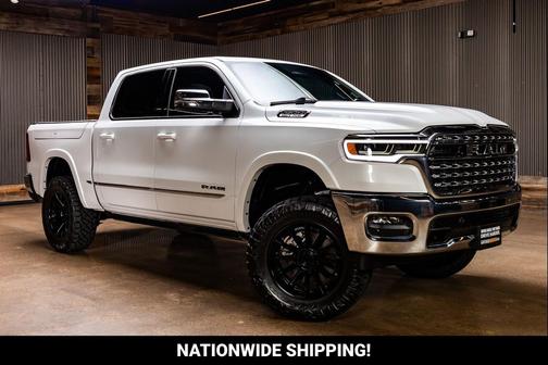 Ivory White Tri-Coat Pearlcoat 2025 RAM 1500 Limited