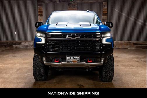 Glacier Blue Metallic 2022 Chevrolet Silverado 1500 ZR2