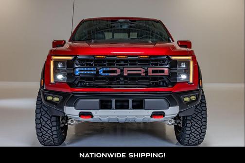 Rapid Red Metallic Tinted Clearcoat 2025 Ford F-150 Raptor