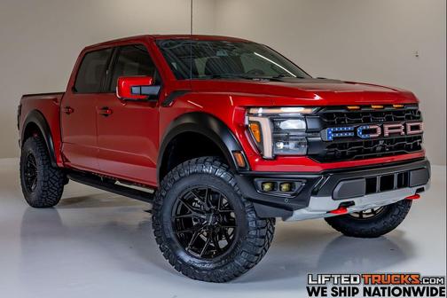 Rapid Red Metallic Tinted Clearcoat 2025 Ford F-150 Raptor