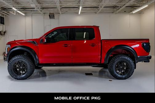 Rapid Red Metallic Tinted Clearcoat 2025 Ford F-150 Raptor