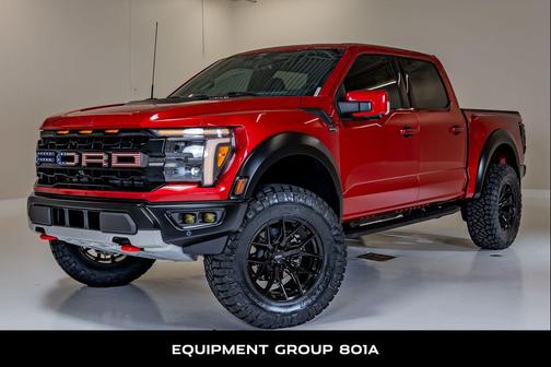 Rapid Red Metallic Tinted Clearcoat 2025 Ford F-150 Raptor