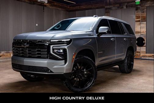 Sterling Gray Metallic 2025 Chevrolet Tahoe 4WD High Country