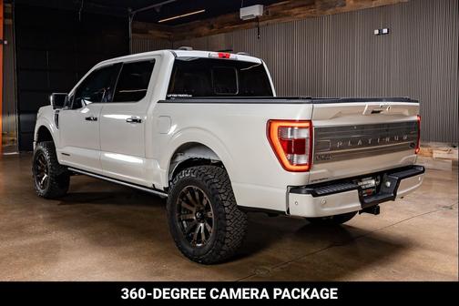 Star White Metallic Tri-Coat 2021 Ford F-150 Platinum