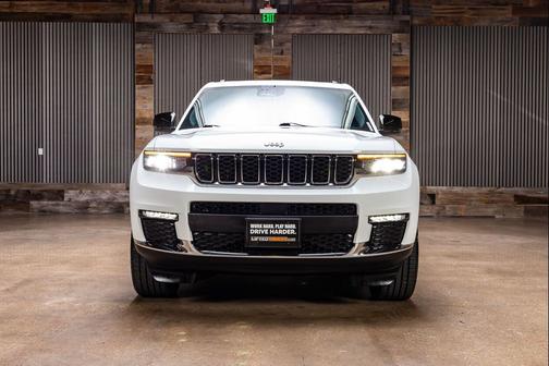 Bright White Clearcoat 2025 Jeep Grand Cherokee L Limited
