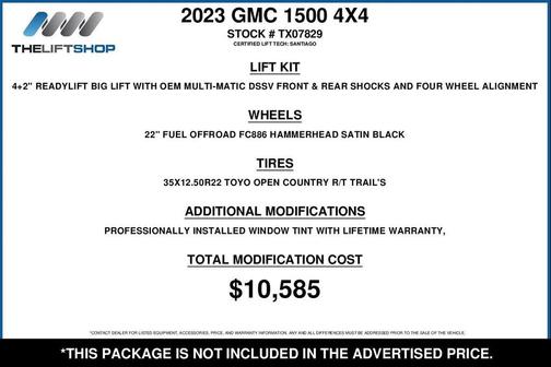 2023 GMC Sierra 1500 AT4X