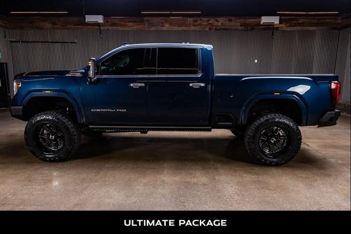 Pacific Blue Metallic 2021 GMC Sierra 2500 Denali