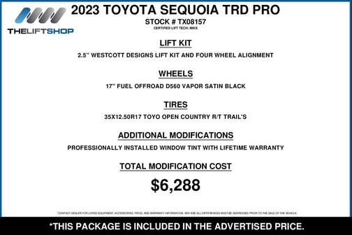 Magnetic Gray Metallic 2023 Toyota Sequoia TRD Pro