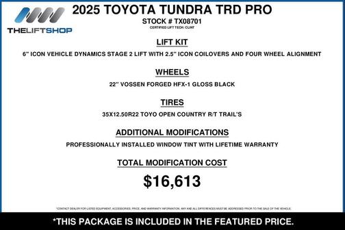 Mudbath 2025 Toyota Tundra Hybrid TRD Pro