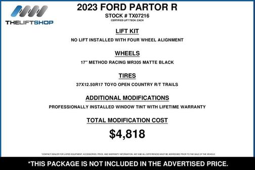 2023 Ford F-150 Raptor R