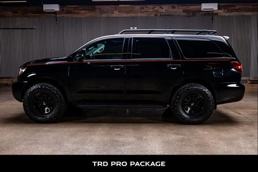 Midnight Black Metallic 2021 Toyota Sequoia TRD Pro