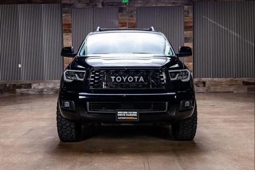 Midnight Black Metallic 2021 Toyota Sequoia TRD Pro