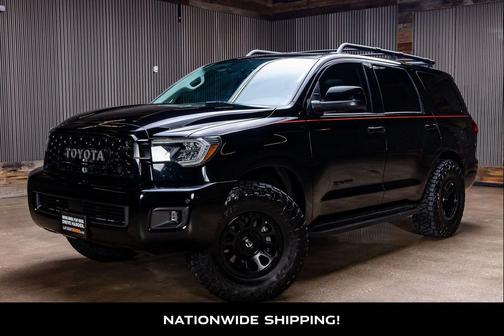Midnight Black Metallic 2021 Toyota Sequoia TRD Pro