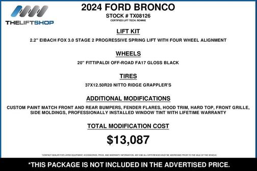 2024 Ford Bronco Badlands