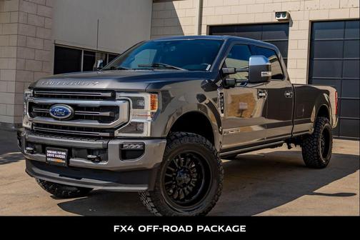 Carbonized Gray Metallic 2022 Ford F-350 Platinum