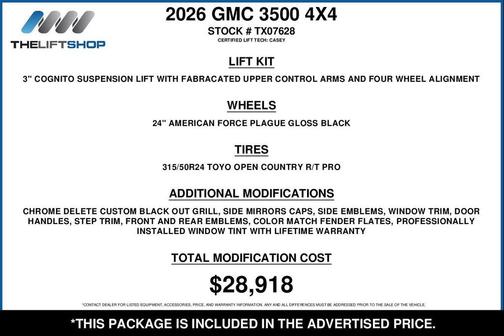 Summit White 2026 GMC Sierra 3500 Denali