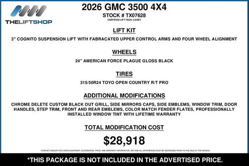 2026 GMC Sierra 3500 Denali