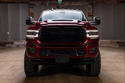 Delmonico Red Pearlcoat 2024 RAM 3500 Laramie Crew Cab 4x4 6'4' Box