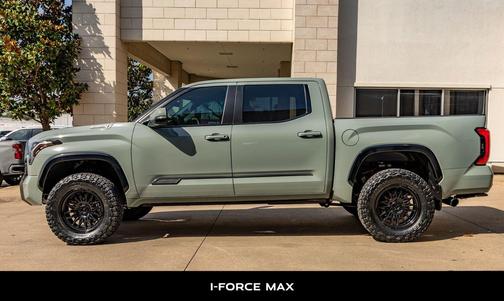 Lunar Rock 2025 Toyota Tundra Hybrid Platinum
