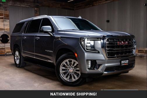 Satin Steel Metallic 2021 GMC Yukon XL SLT