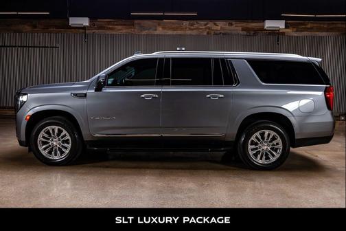 Satin Steel Metallic 2021 GMC Yukon XL SLT