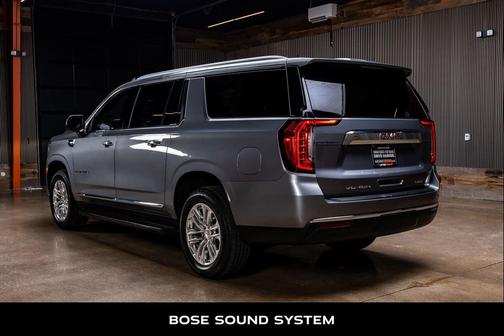 Satin Steel Metallic 2021 GMC Yukon XL SLT