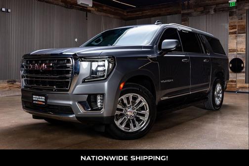 Satin Steel Metallic 2021 GMC Yukon XL SLT