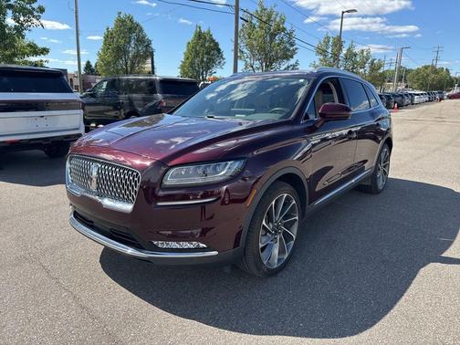 Burgundy Velvet Metallic Tinted Clearcoat 2023 Lincoln Nautilus Reserve