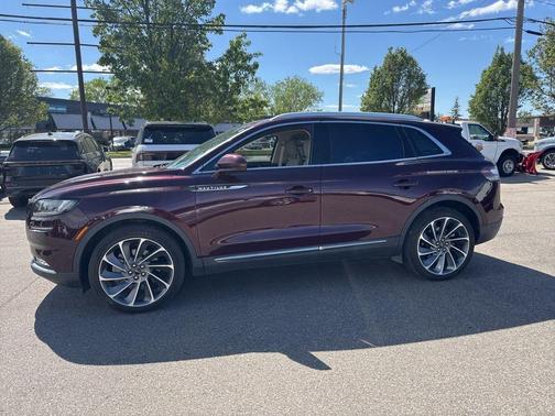 Burgundy Velvet Metallic Tinted Clearcoat 2023 Lincoln Nautilus Reserve