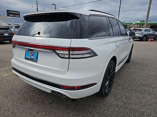 Pristine White 2024 Lincoln Aviator Reserve AWD
