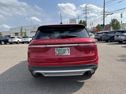 Red Carpet Metallic Tinted Clearcoat 2022 Lincoln Corsair Reserve