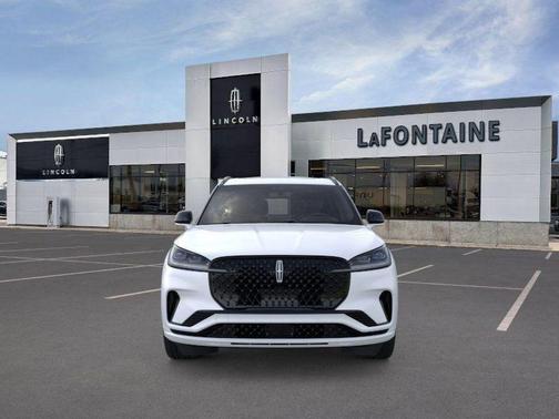 Pristine White 2025 Lincoln Aviator Black Label AWD