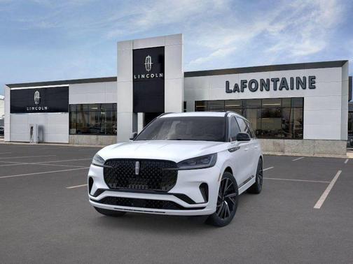 Pristine White 2025 Lincoln Aviator Black Label AWD