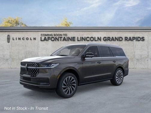 Dark Gray Metallic 2025 Lincoln Navigator Black Label