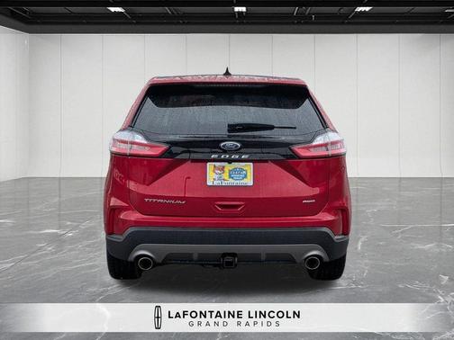 Rapid Red Metallic Tinted Clearcoat 2024 Ford Edge Titanium