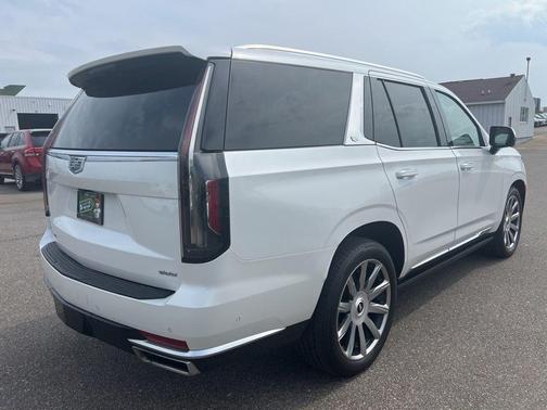 Crystal White 2023 Cadillac Escalade Premium Luxury Platinum