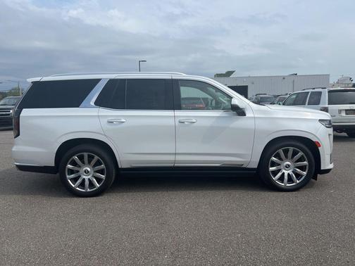 Crystal White 2023 Cadillac Escalade Premium Luxury Platinum