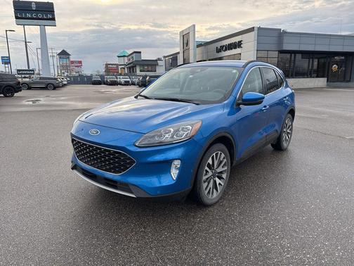 Velocity Blue Metallic 2020 Ford Escape Titanium