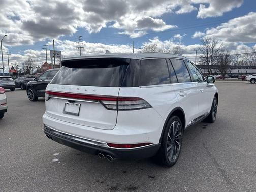 Pristine White 2020 Lincoln Aviator Reserve AWD