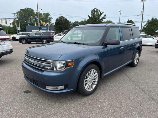 Blue Metallic 2019 Ford Flex SEL
