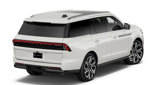 White Metallic 2026 Lincoln Navigator Black Label
