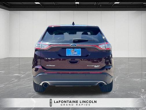 Burgundy Velvet Metallic Tinted Clearcoat 2018 Ford Edge Titanium